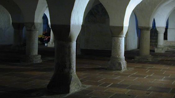 Dom crypt in Augsburg